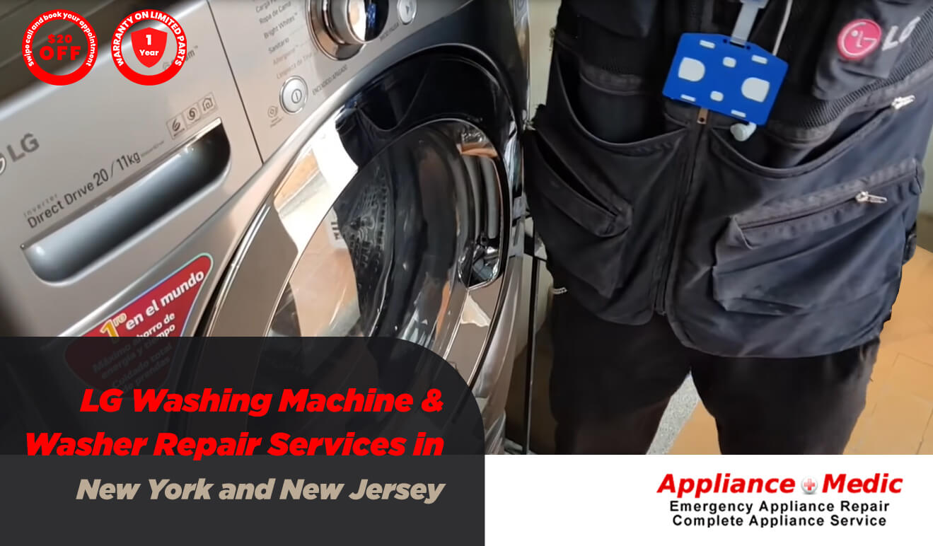 LG Washing Machine & Washer Repair Services in New York and New Jersey